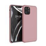 Husa pentru Apple iPhone 11 Pro, Silicon, Roz, 49726.193, Kwmobile fotografia produsului
