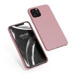 Husa pentru Apple iPhone 11 Pro, Silicon, Roz, 49726.193, Kwmobile fotografia produsului View 2 S