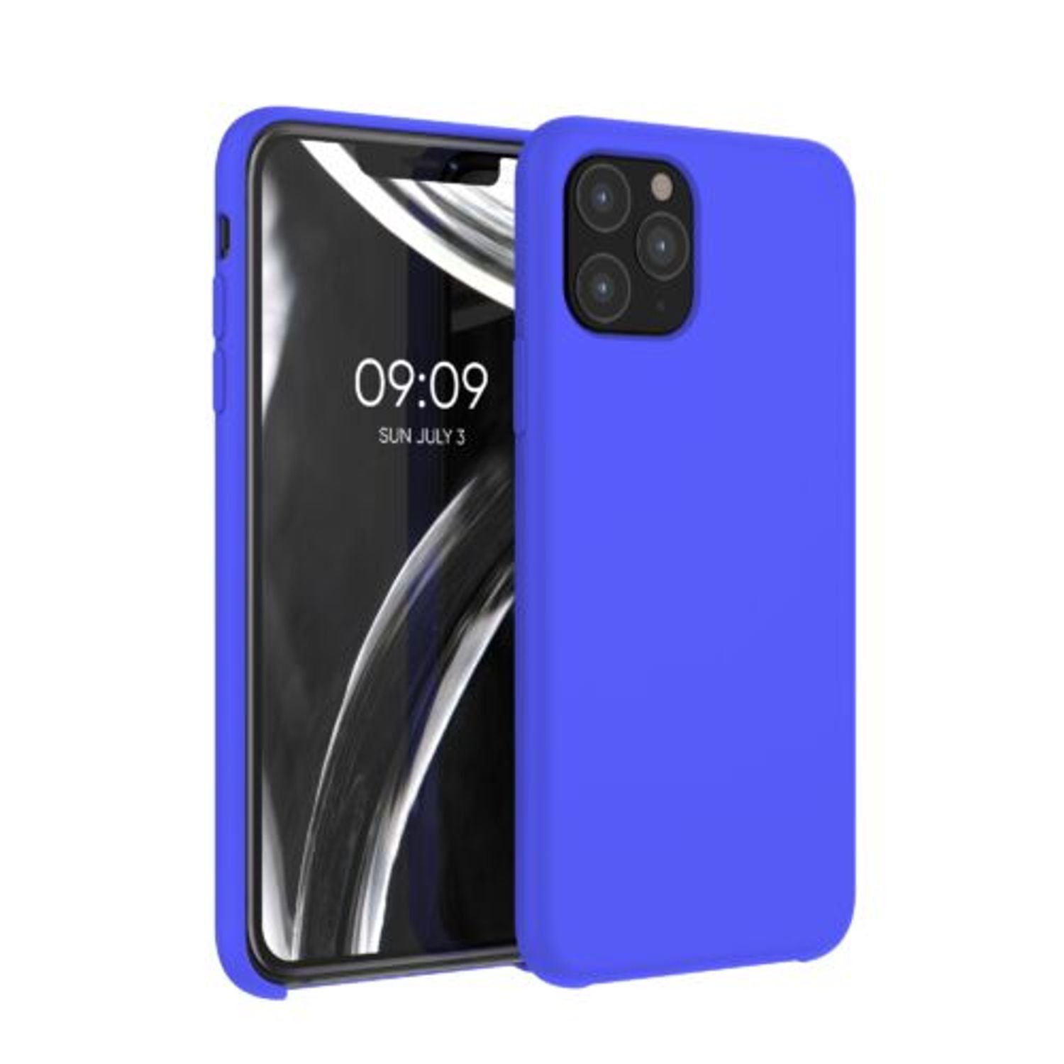 Husa pentru Apple iPhone 11 Pro, Silicon, Albastru, 49726.134, Kwmobile fotografia produsului