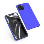 Husa pentru Apple iPhone 11 Pro, Silicon, Albastru, 49726.134, Kwmobile fotografia produsului View 2 S