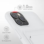 Husa pentru Apple iPhone 11 Pro, Silicon, Alb, 55115.02, Kwmobile fotografia produsului View 4 S