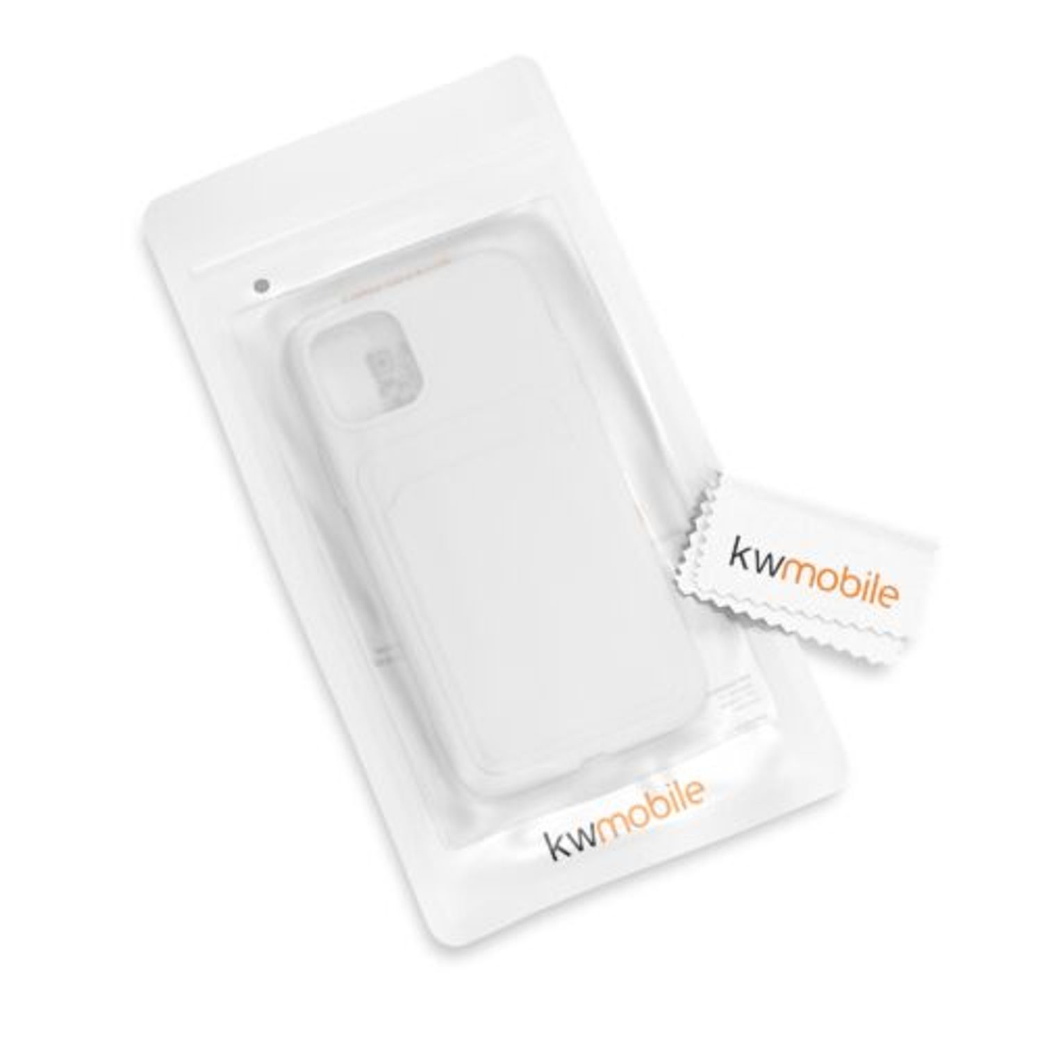 Husa pentru Apple iPhone 11 Pro, Silicon, Alb, 55115.02, Kwmobile fotografia produsului View 9 L