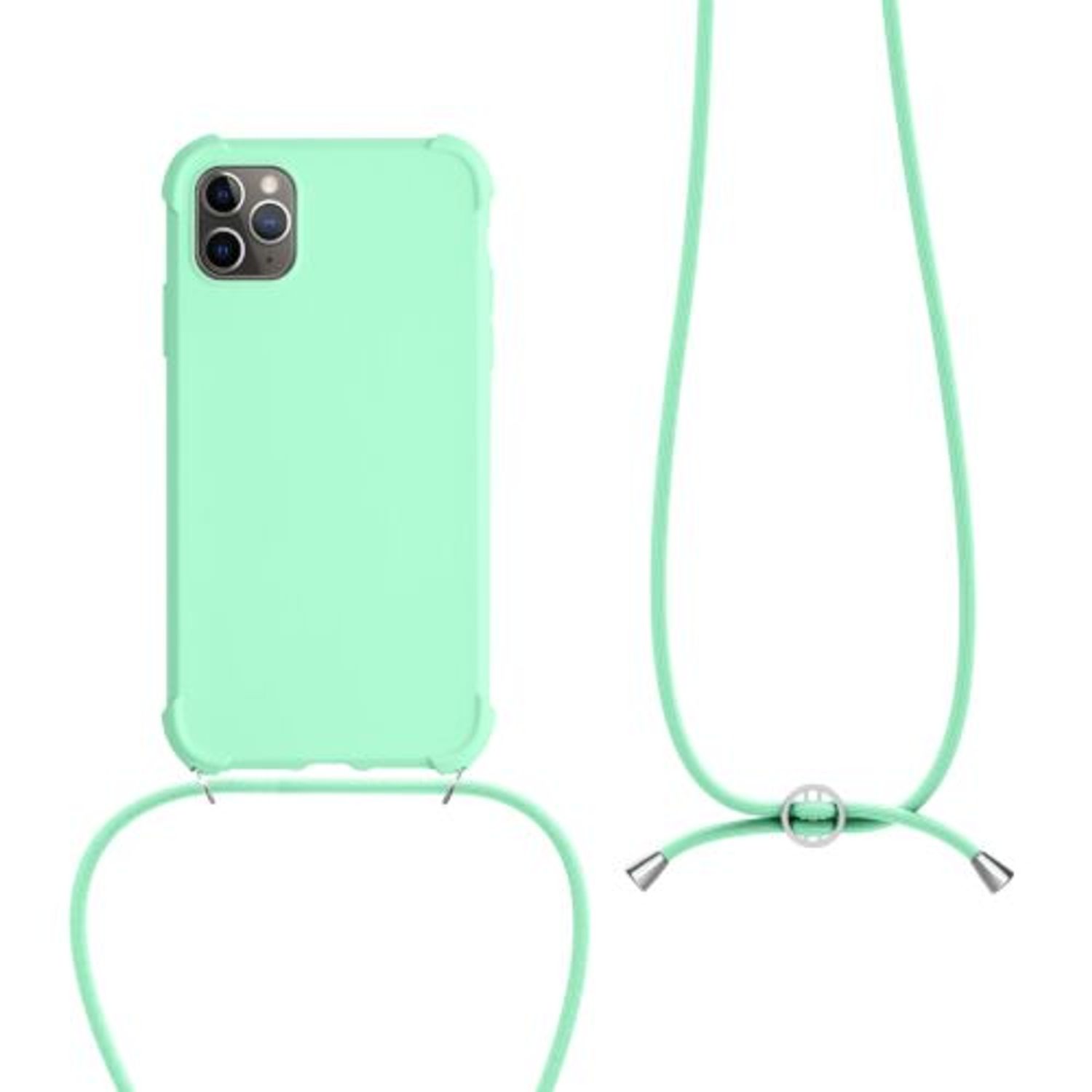 Husa pentru Apple iPhone 11 Pro Max, Silicon, Verde, 55764.71, Kwmobile fotografia produsului View 2 L