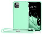 Husa pentru Apple iPhone 11 Pro Max, Silicon, Verde, 55764.71, Kwmobile fotografia produsului View 7 S