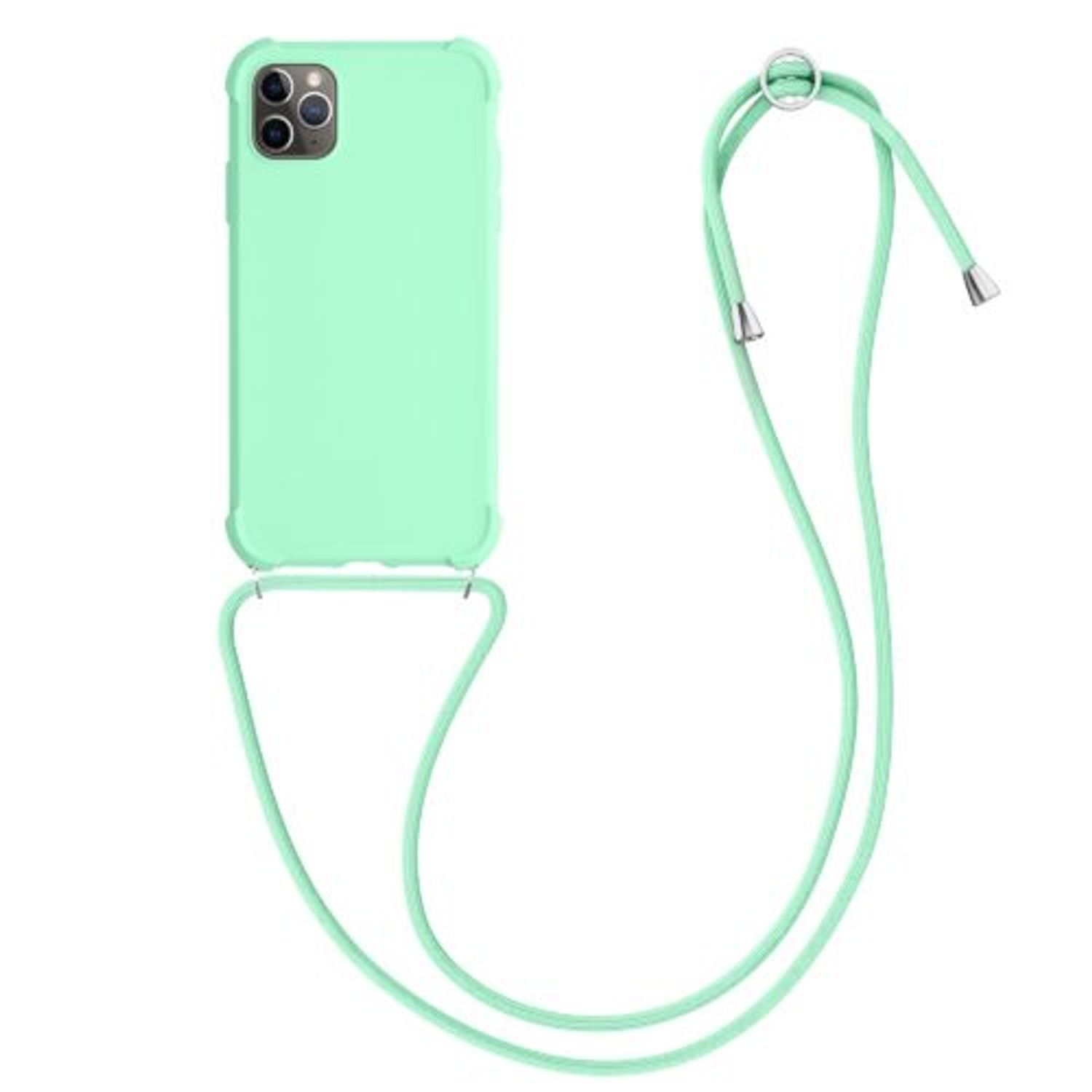 Husa pentru Apple iPhone 11 Pro Max, Silicon, Verde, 55764.71, Kwmobile fotografia produsului