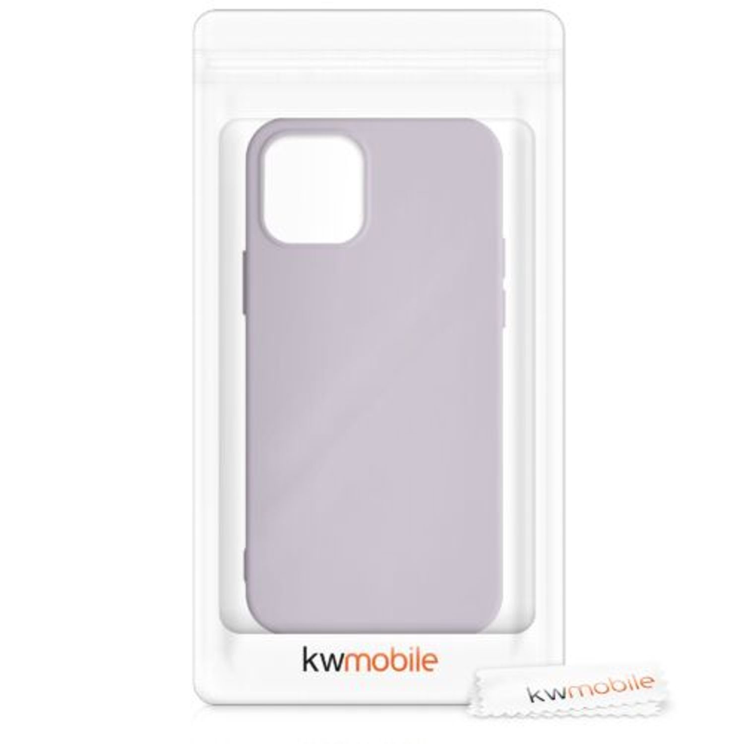 Husa pentru Apple iPhone 12/iPhone 12 Pro, Silicon, Mov, 53844.192 fotografia produsului View 4 L