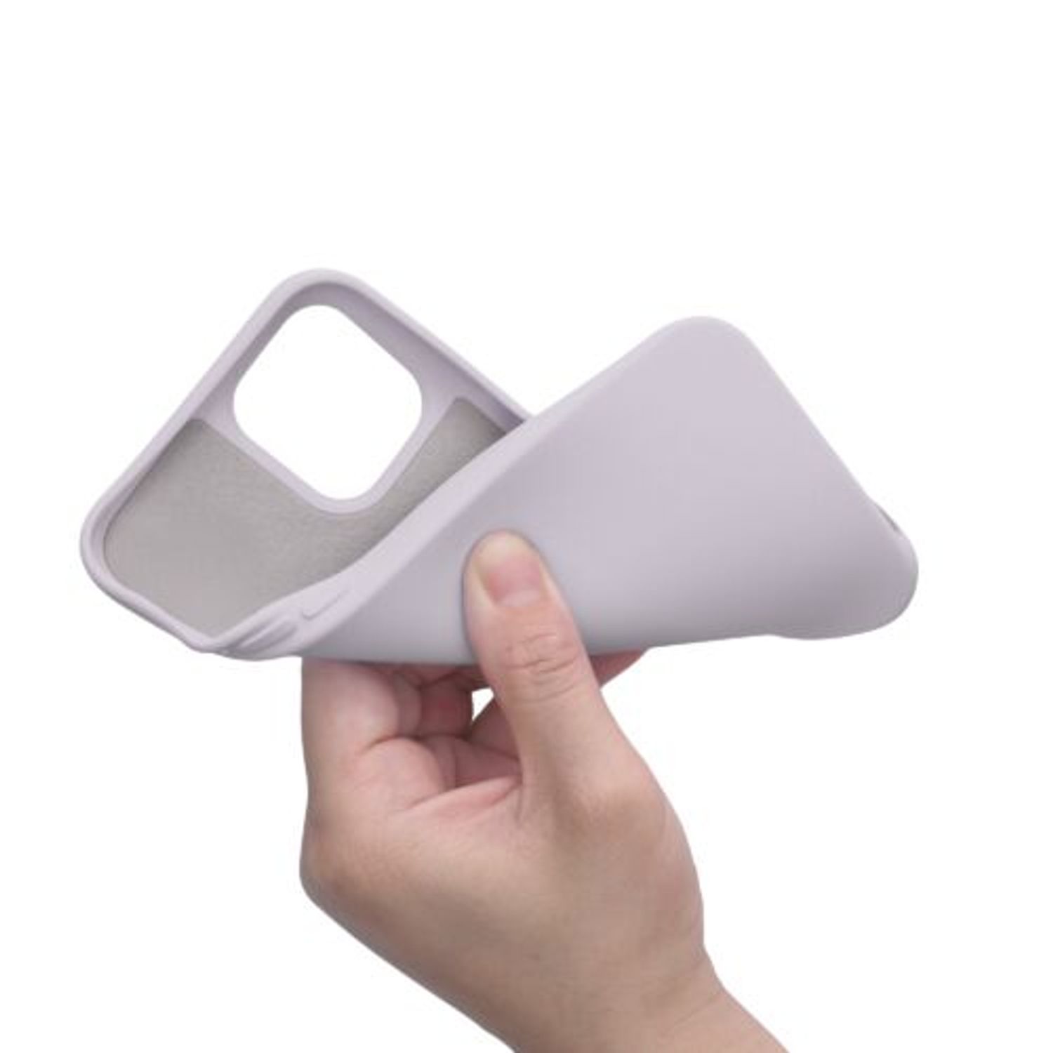 Husa pentru Apple iPhone 12/iPhone 12 Pro, Silicon, Mov, 53844.192 fotografia produsului View 6 L