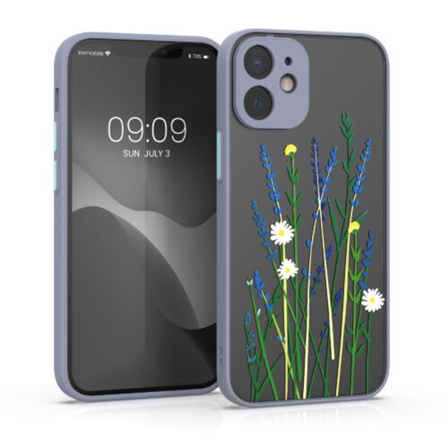 Husa pentru Apple iPhone 12/iPhone 12 Pro, Silicon, Multicolor, 56496.01, Kwmobile fotografia produsului