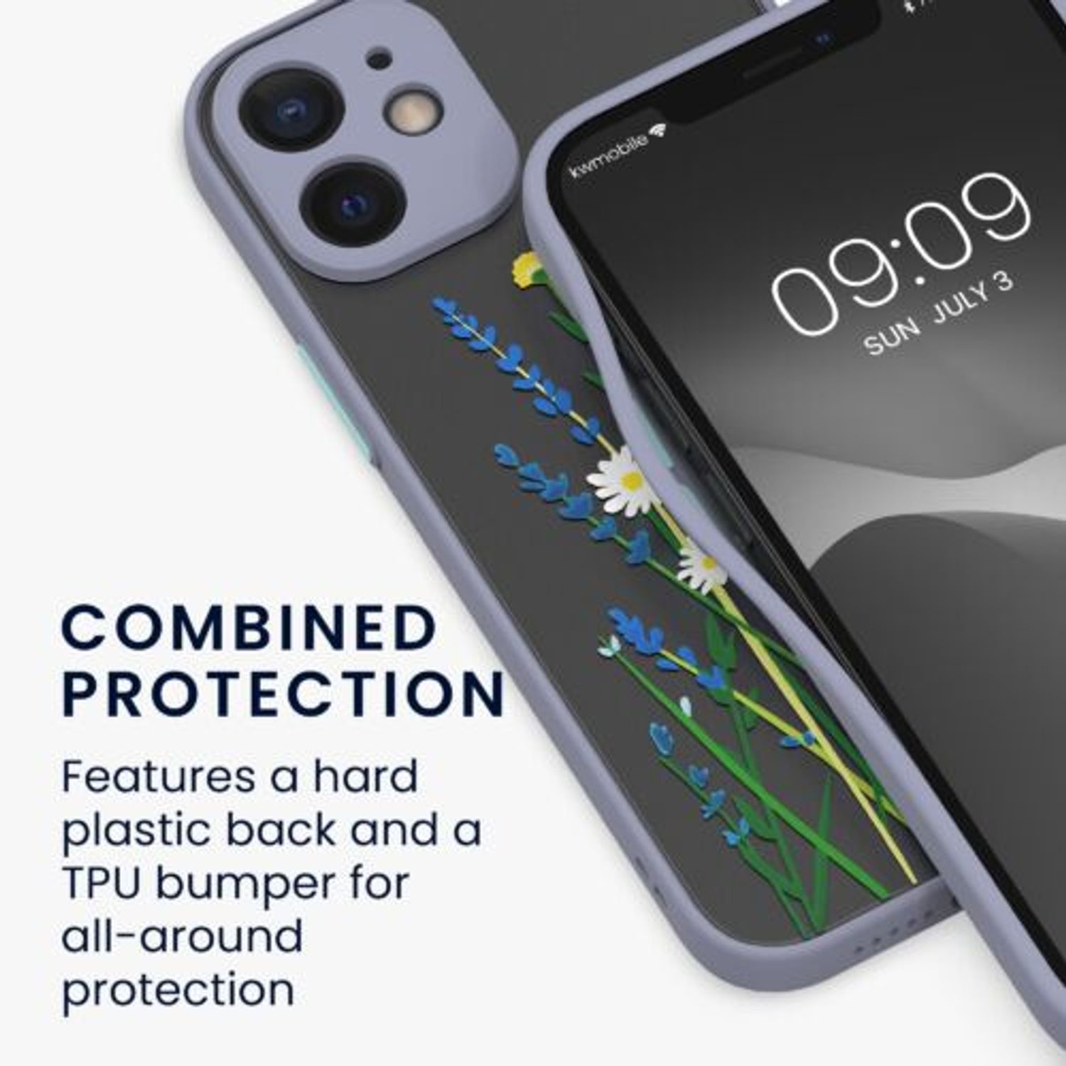 Husa pentru Apple iPhone 12/iPhone 12 Pro, Silicon, Multicolor, 56496.01, Kwmobile fotografia produsului View 6 L