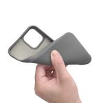 Husa pentru Apple iPhone 12/iPhone 12 Pro, Silicon, Gri, 53844.155 fotografia produsului View 8 S
