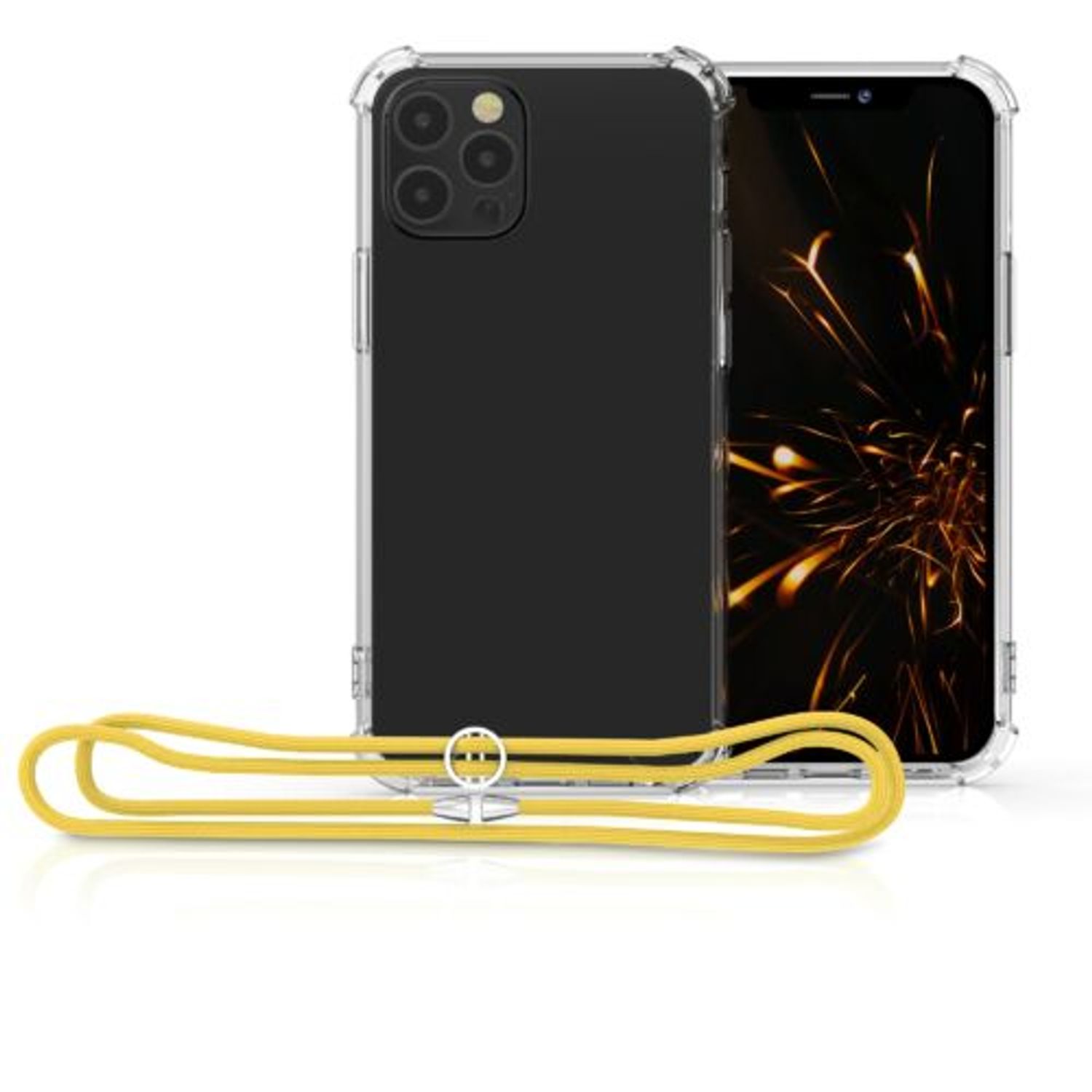 Husa pentru Apple iPhone 12/iPhone 12 Pro, Silicon, Transparent, 52730.158, Kwmobile fotografia produsului View 8 L