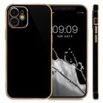 Husa pentru Apple iPhone 12/iPhone 12 Pro, Silicon, Negru, 56298.01, Kwmobile fotografia produsului View 2 S