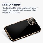Husa pentru Apple iPhone 12/iPhone 12 Pro, Silicon, Negru, 56298.01, Kwmobile fotografia produsului View 6 S
