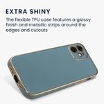 Husa pentru Apple iPhone 12/iPhone 12 Pro, Silicon, Albastru, 56298.202, Kwmobile fotografia produsului View 5 S