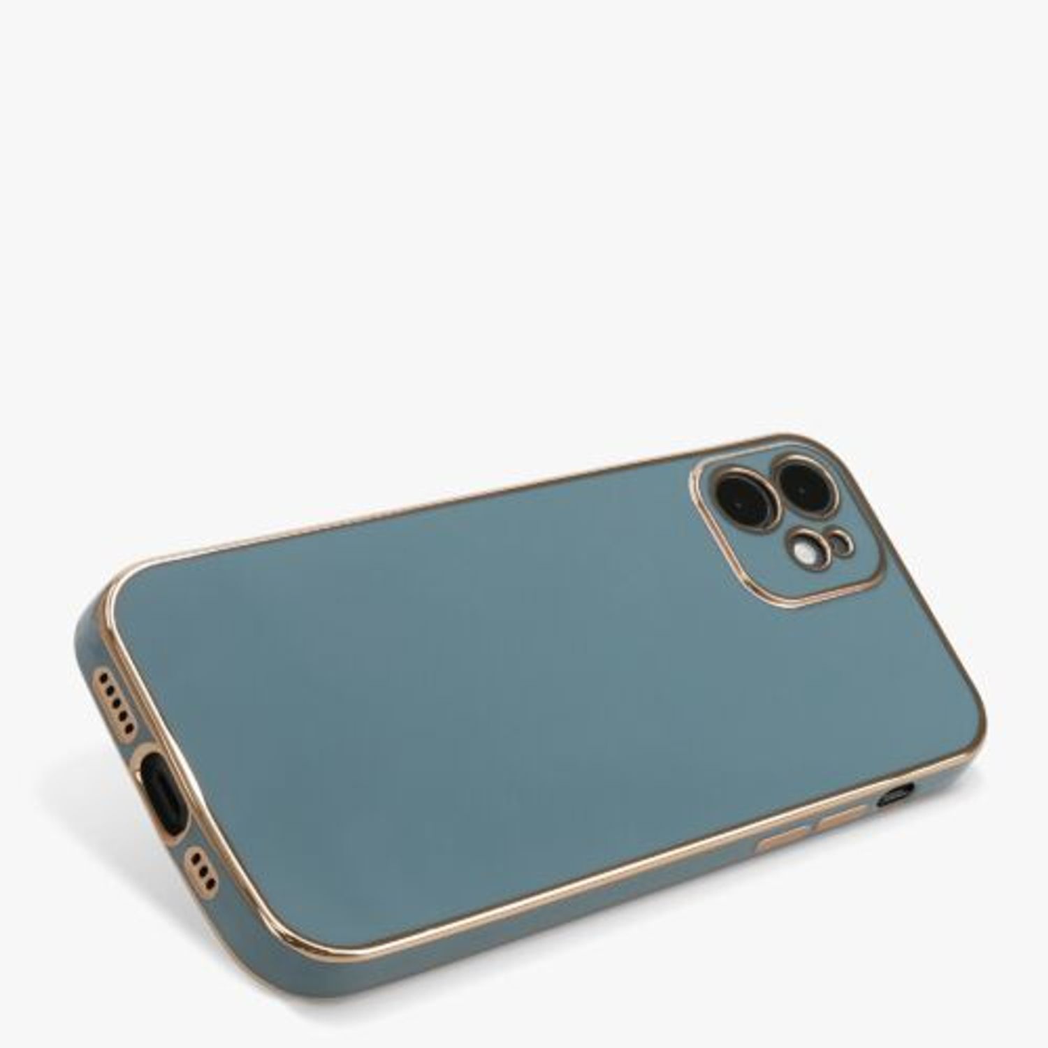 Husa pentru Apple iPhone 12/iPhone 12 Pro, Silicon, Albastru, 56298.202, Kwmobile fotografia produsului View 8 L
