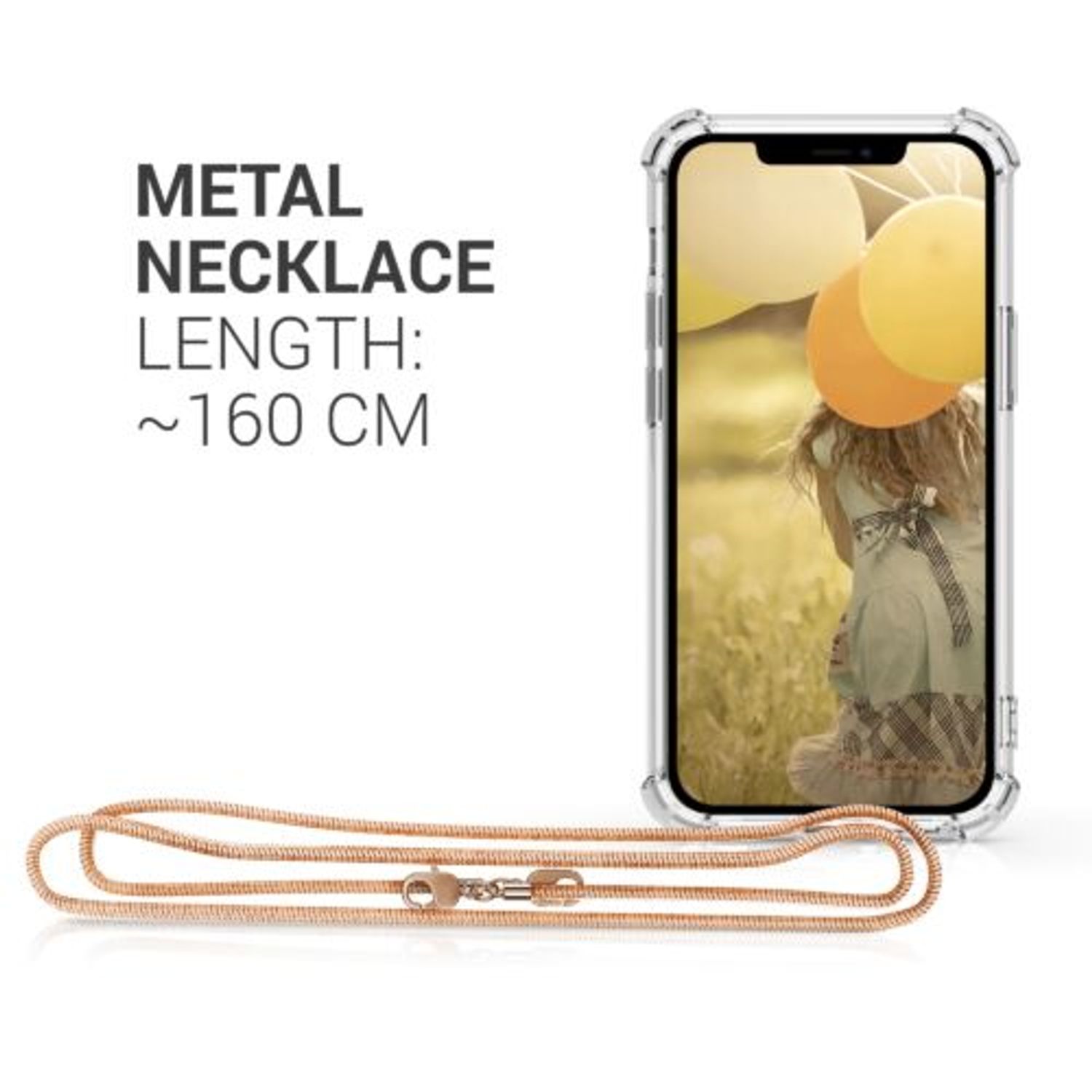 Husa pentru Apple iPhone 12/iPhone 12 Pro, Silicon, Transparent, 53888.81, Kwmobile fotografia produsului View 4 L