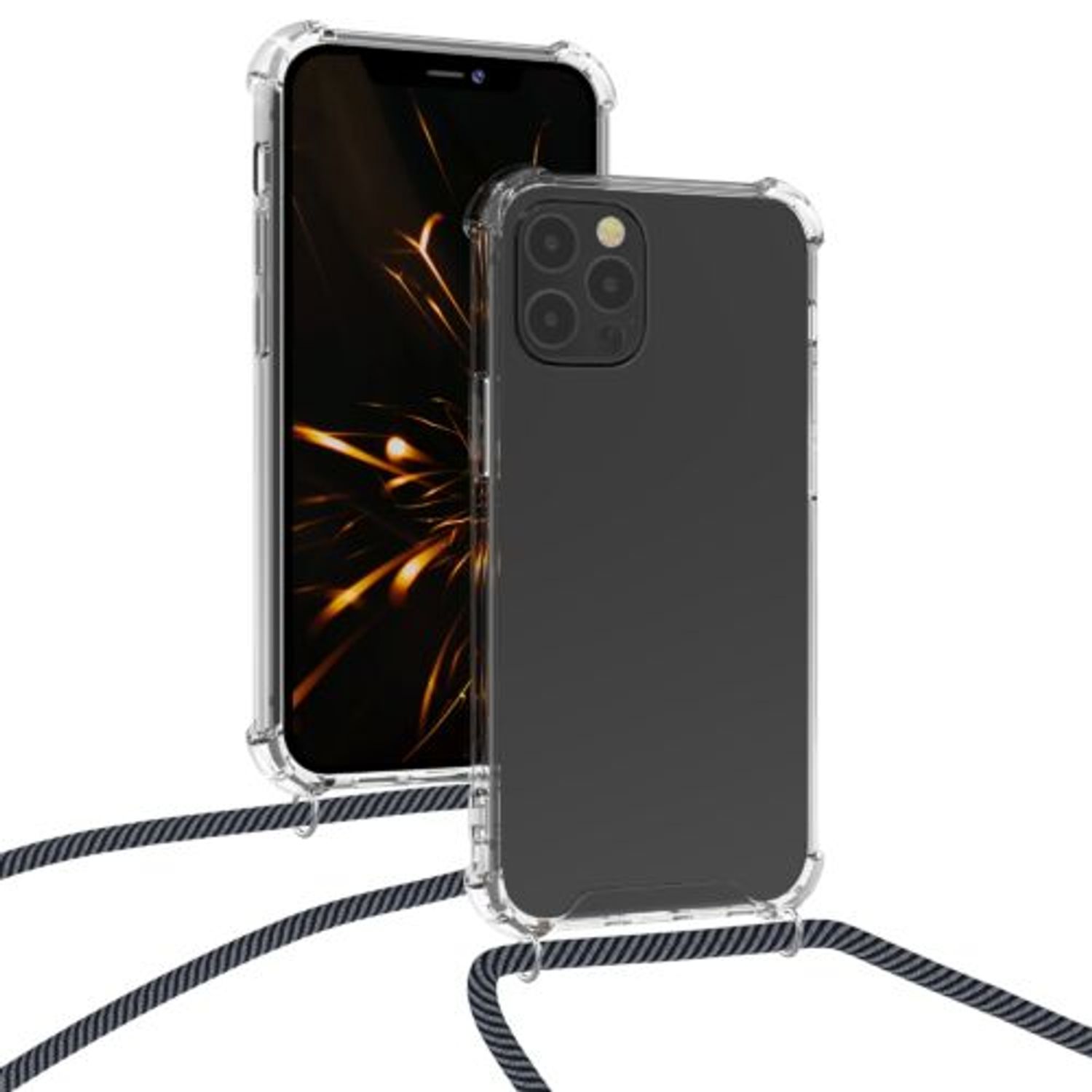 Husa pentru Apple iPhone 12/iPhone 12 Pro, Silicon, Transparent, 52730.73, Kwmobile fotografia produsului View 5 L