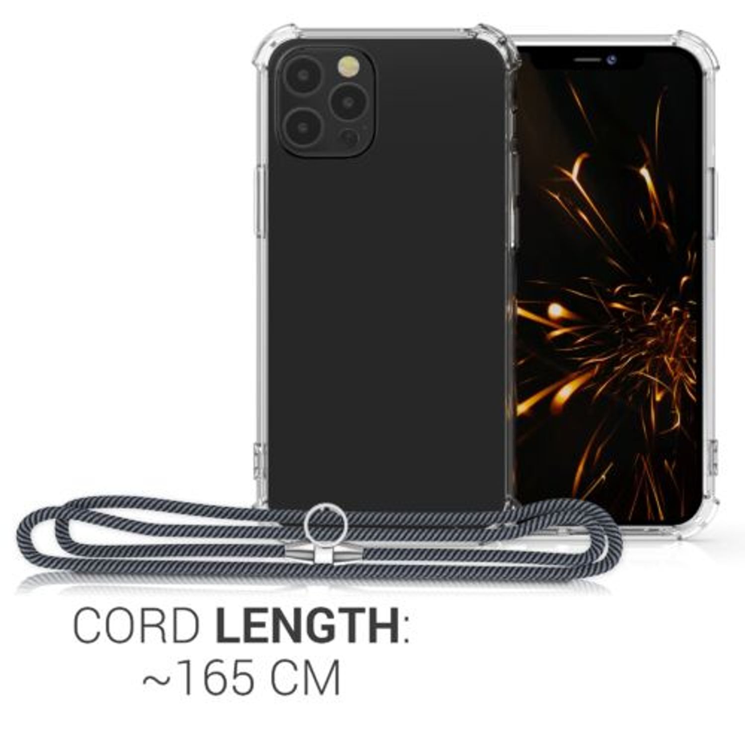 Husa pentru Apple iPhone 12/iPhone 12 Pro, Silicon, Transparent, 52730.73, Kwmobile fotografia produsului View 4 L