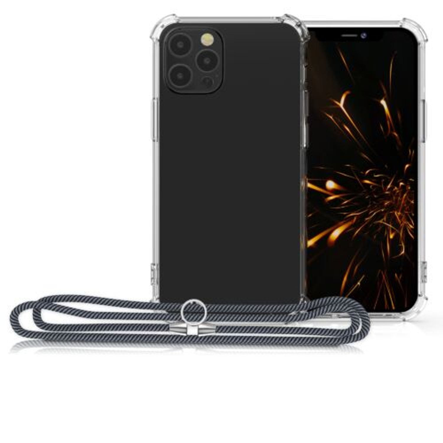 Husa pentru Apple iPhone 12/iPhone 12 Pro, Silicon, Transparent, 52730.73, Kwmobile fotografia produsului View 8 L