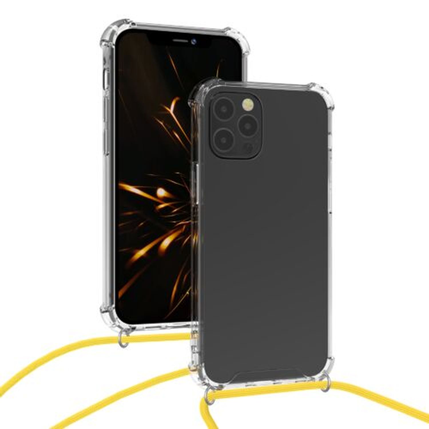 Husa pentru Apple iPhone 12/iPhone 12 Pro, Silicon, Transparent, 52730.158, Kwmobile fotografia produsului View 5 L