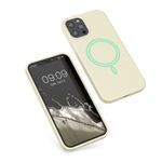Husa pentru Apple iPhone 12/iPhone 12 Pro, Silicon, Crem, 56556.16, Kwmobile fotografia produsului View 23 S
