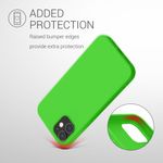 Husa pentru Apple iPhone 12/iPhone 12 Pro, Silicon, Verde, 53938.159, Kwmobile fotografia produsului View 4 S