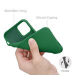 Husa pentru Apple iPhone 12/iPhone 12 Pro, Silicon, Verde, 53844.227, Kwmobile fotografia produsului View 4 S