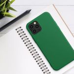 Husa pentru Apple iPhone 12/iPhone 12 Pro, Silicon, Verde, 53844.227, Kwmobile fotografia produsului View 3 S