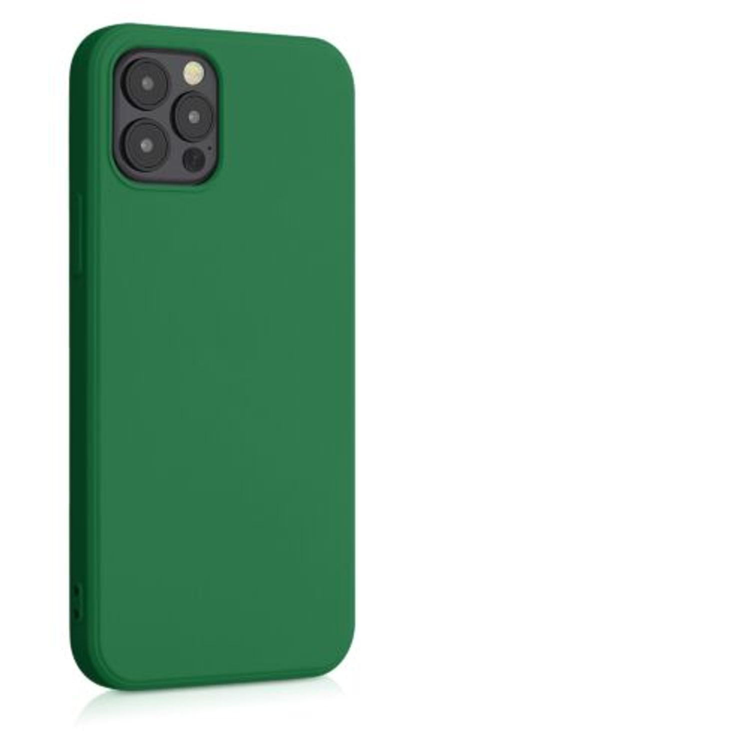 Husa pentru Apple iPhone 12/iPhone 12 Pro, Silicon, Verde, 53844.227, Kwmobile fotografia produsului View 9 L