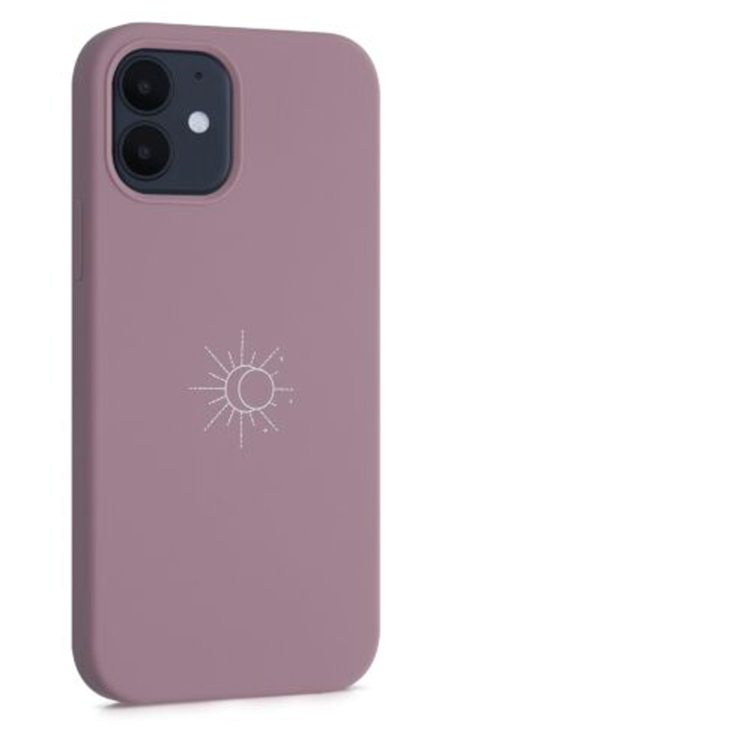 Husa pentru Apple iPhone 12/iPhone 12 Pro, Silicon, Mov, 53885.02, Kwmobile fotografia produsului View 7 L