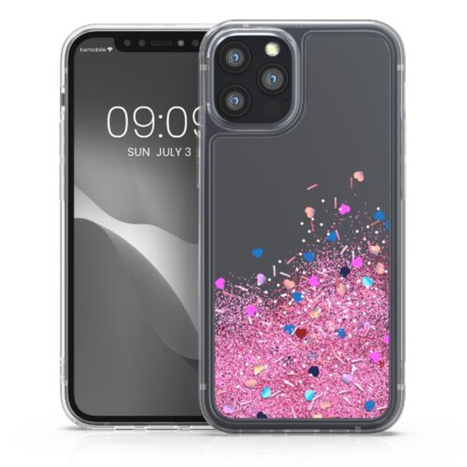 Husa pentru Apple iPhone 12/iPhone 12 Pro, Silicon, Multicolor, 56811.01, Kwmobile fotografia produsului View 2 L