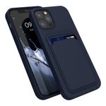 Husa pentru Apple iPhone 12/iPhone 12 Pro, Silicon, Albastru, 55112.17, Kwmobile fotografia produsului