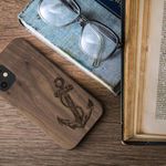Husa pentru Apple iPhone 12 Mini, Lemn, Maro, 52733.08, Kwmobile fotografia produsului View 4 S
