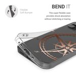 Husa pentru Apple iPhone 12 Mini, Silicon, Transparent, 53034.07, Kwmobile fotografia produsului View 13 S