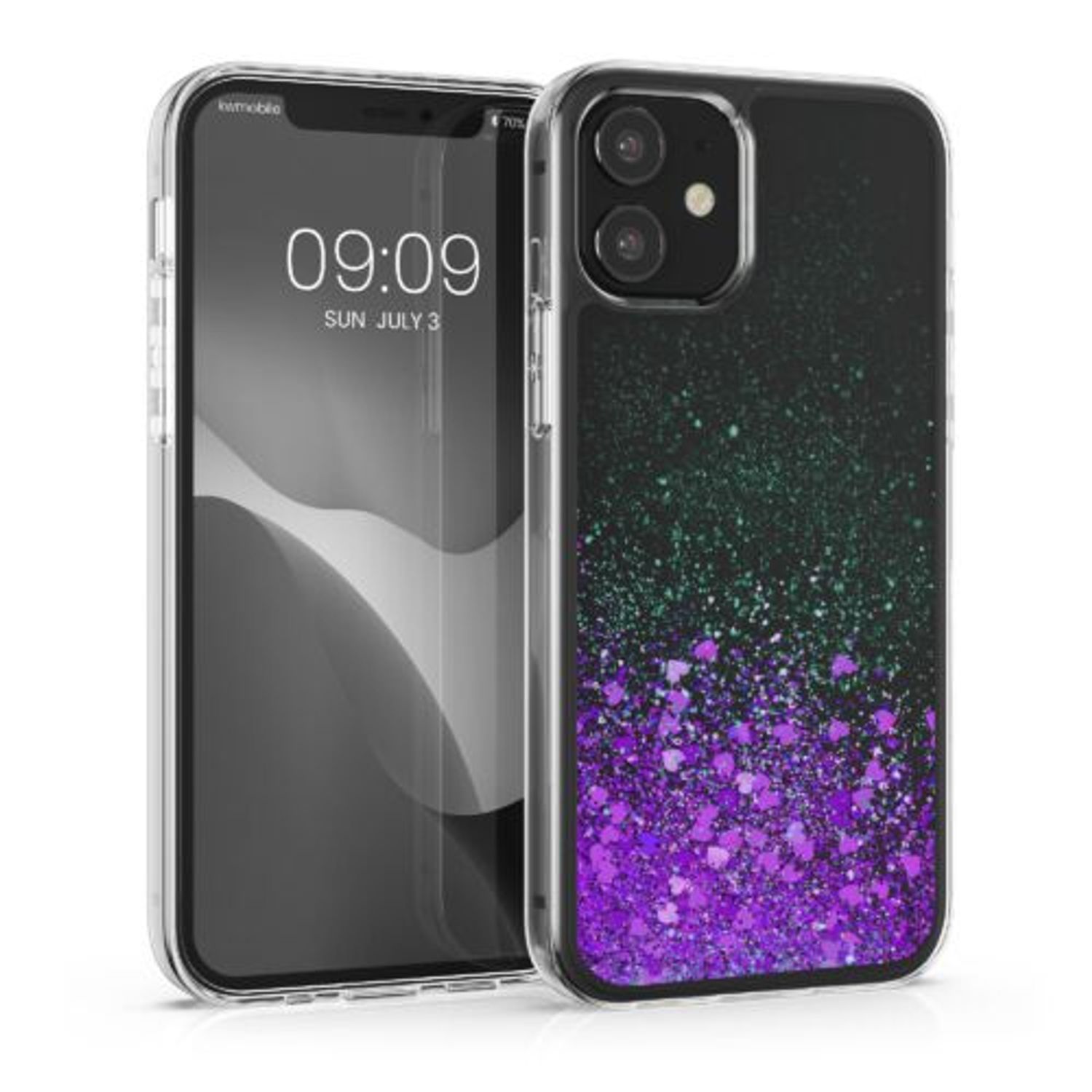 Husa pentru Apple iPhone 12 Mini, Silicon, Multicolor, 56810.01, Kwmobile fotografia produsului