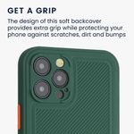 Husa pentru Apple iPhone 12/iPhone 12 Pro, Silicon, Verde, 56700.07, Kwmobile fotografia produsului View 4 S