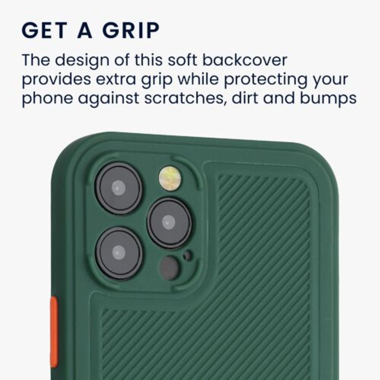 Husa pentru Apple iPhone 12/iPhone 12 Pro, Silicon, Verde, 56700.07, Kwmobile fotografia produsului View 4 L