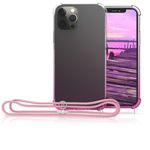 Husa pentru Apple iPhone 12 Pro Max, Silicon, Roz, 54085.05, Kwmobile fotografia produsului View 8 S