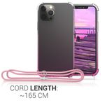 Husa pentru Apple iPhone 12 Pro Max, Silicon, Roz, 54085.05, Kwmobile fotografia produsului View 4 S
