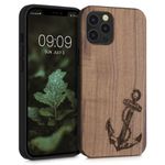 Husa pentru Apple iPhone 12 Pro Max, Lemn, Maro, 52736.08, Kwmobile fotografia produsului