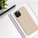 Husa pentru Apple iPhone 12/iPhone 12 Pro, Silicon, Crem, 53844.154 fotografia produsului View 12 S
