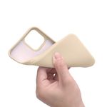 Husa pentru Apple iPhone 12/iPhone 12 Pro, Silicon, Crem, 53844.154 fotografia produsului View 15 S