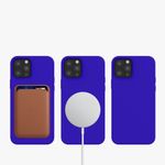 Husa pentru Apple iPhone 12 Pro Max, Silicon, Albastru, 56557.134, Kwmobile fotografia produsului View 11 S