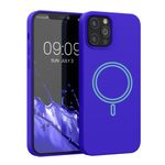 Husa pentru Apple iPhone 12 Pro Max, Silicon, Albastru, 56557.134, Kwmobile fotografia produsului