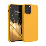 Husa pentru Apple iPhone 12 Pro Max, Silicon, Portocaliu, 52644.191, Kwmobile fotografia produsului