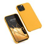 Husa pentru Apple iPhone 12 Pro Max, Silicon, Portocaliu, 52644.191, Kwmobile fotografia produsului View 2 S