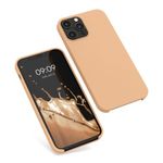 Husa pentru Apple iPhone 12 Pro Max, Silicon, Crem, 52644.194, Kwmobile fotografia produsului View 2 S