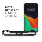 Husa pentru Apple iPhone 13, Silicon, Transparent, 55952.01, Kwmobile fotografia produsului View 7 S