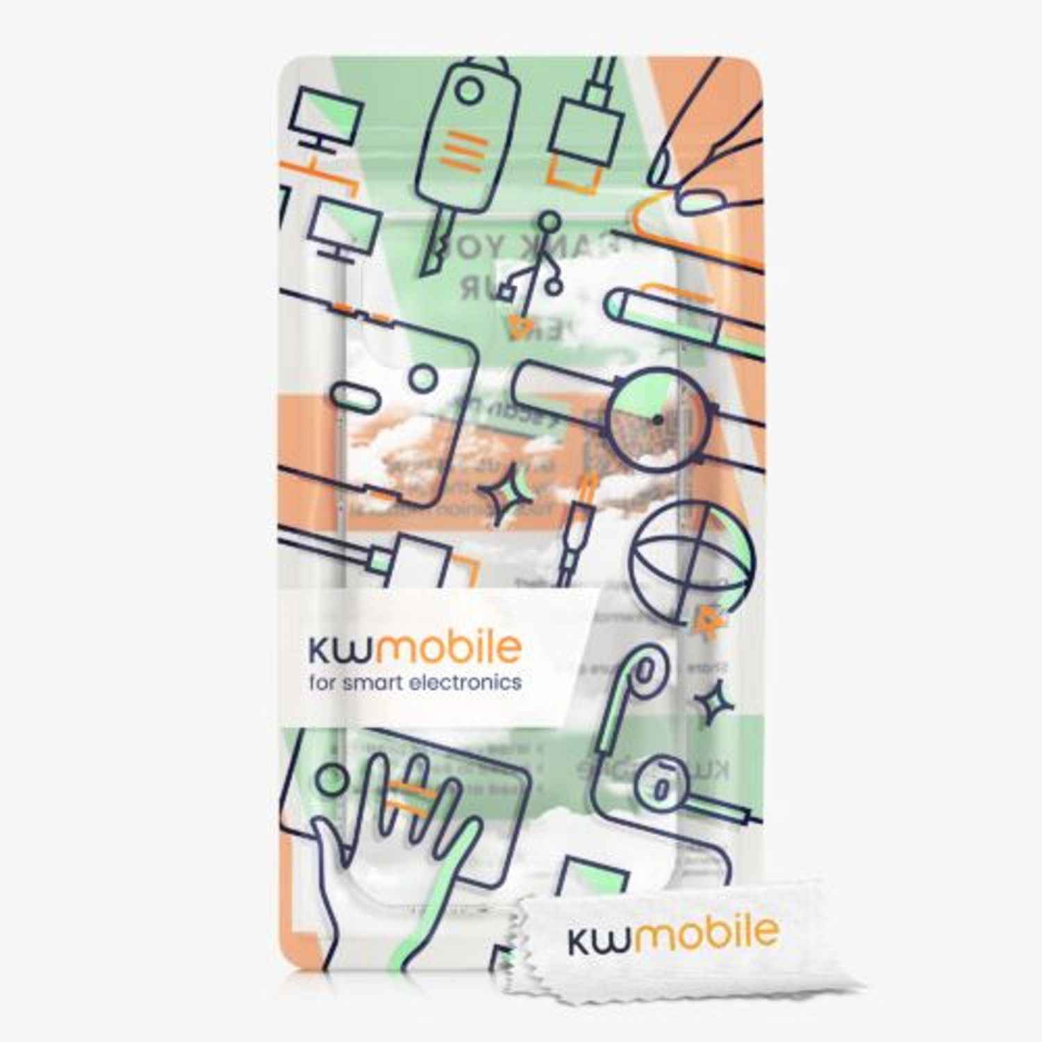 Husa pentru Apple iPhone 13, Silicon, Alb, 55947.02, Kwmobile fotografia produsului View 7 L