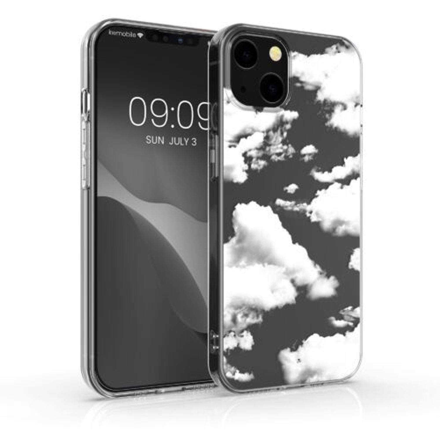 Husa pentru Apple iPhone 13, Silicon, Alb, 55947.02, Kwmobile fotografia produsului